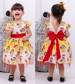 Vestido + Laço Magali Melancia