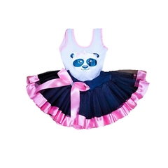 Fantasia Panda com saia tule + Body