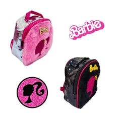 Bolsa Barbie com pelúcia