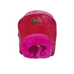 Mochila Barbie com pelúcia