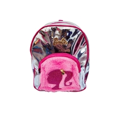 Mochila Barbie com pelúcia na internet