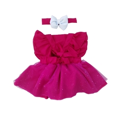Romper + laço de cabelo Barbie - comprar online