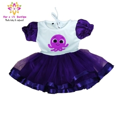 Vestido tematico infantil Bolofofos Fantasia