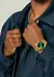 Time Teller Gold Green Sunray