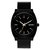 Time Teller Black Rubber