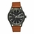 Sentry Solar Leather Gunmetal