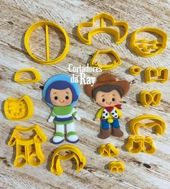 kit cortador Woody e Buzz cult de corpinho toy story - 10CM
