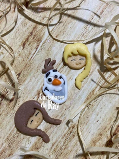 kit mini cortador trio frozen - 3,5cm - comprar online