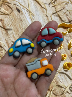Kit mini cortador trio carros - 3cm - comprar online