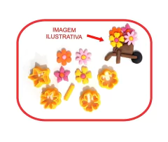 kit cortador mini flor - 1,5CM - comprar online