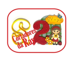 kit cortador número fofinho - 8,5CM