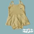 Body Saia Bebê infantil Alcinha | Amarelo - comprar online