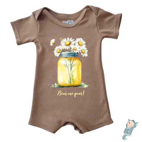 Romper algodão egípcio | Bem me quer - comprar online