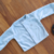 Casaquinho botão bebê | Azul bebê - comprar online