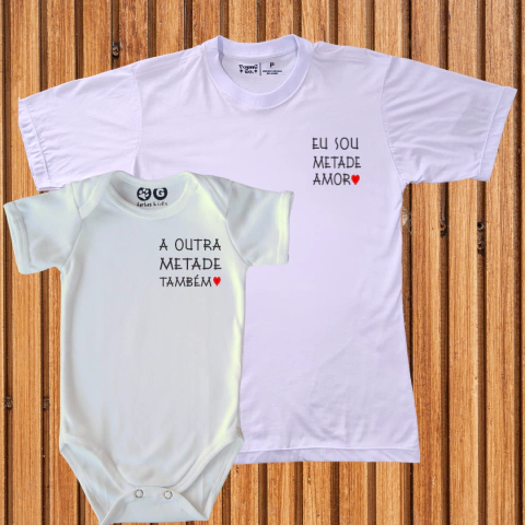 Kit Pai e filho | Metade amor