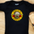 Body Bebê Rock | Guns n' Roses logo - comprar online
