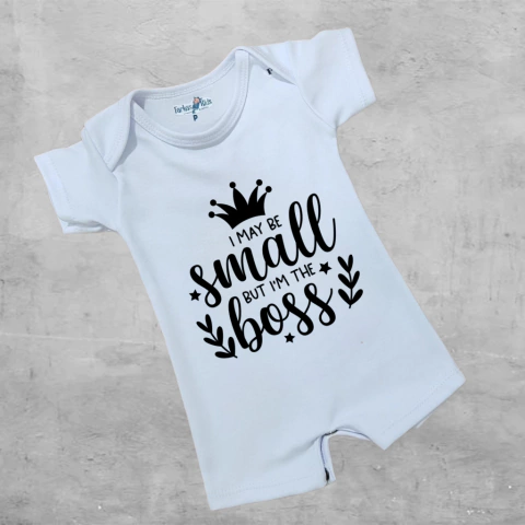 Romper algodão | I may be small... - comprar online