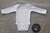 Body Infantil Bebê Manga longa | Branco - comprar online
