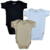 Trio body Infantil Bebê | Branco, Preto e Bege