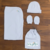 Kit Presenteável Recém Nascido | Branco
