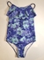 Wally floral batik azul