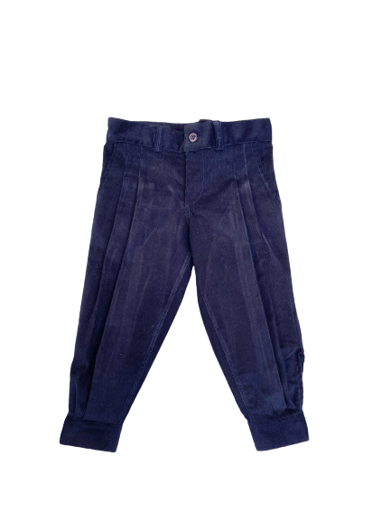 Bombacha de campo corderoy azul