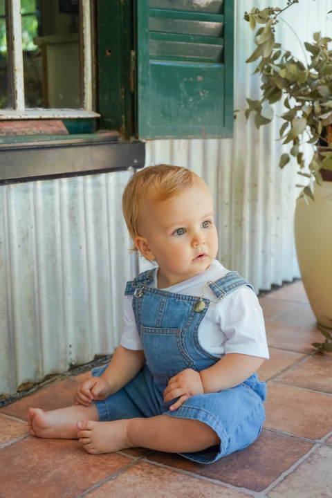 Jardinero cruz jean - comprar online