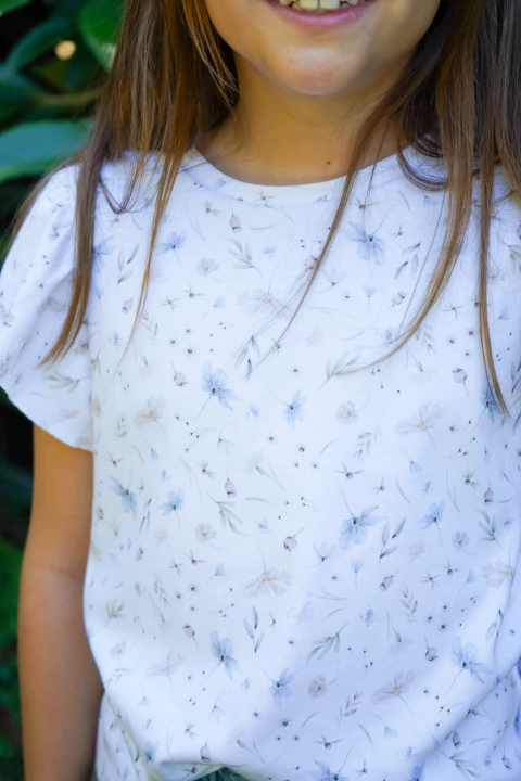 Remera Cala floreada - comprar online