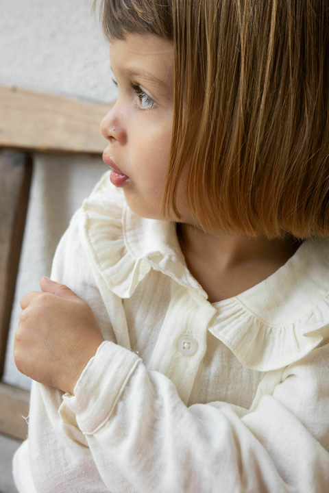 Camisa Julia natural - comprar online
