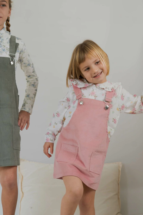 Jumper Poppi corderoy rosa - comprar online