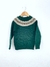 Sweater verde en internet