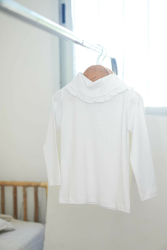 Polera Florencia blanca