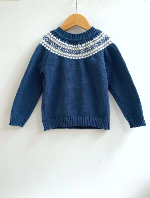 Sweater azul jean - comprar online