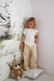 Pantalón Amelie lino rayas - comprar online