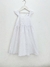 Vestido broderie blanco