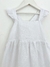 Vestido broderie blanco - comprar online