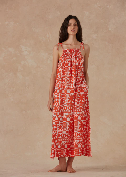 CAPRI DRESS (TANGERINE) - (copia) - (copia) - buy online