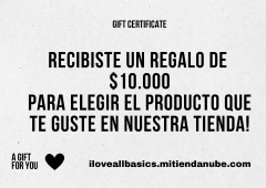 GIFT CARD Diez Mil - comprar online