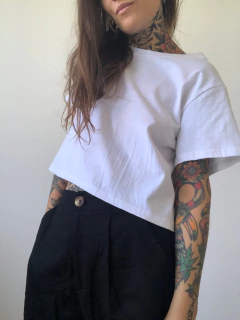 Remera Top NANCY Blanca - comprar online
