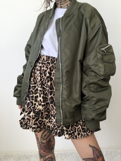 Campera Bomber HELENA Verde - comprar online