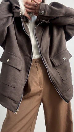 Chaqueta ALDANA Choco en internet