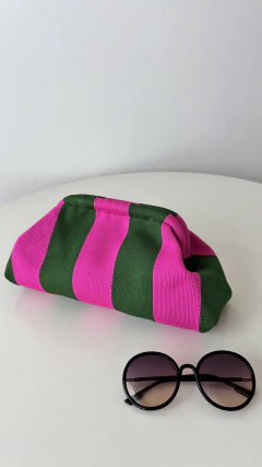 Hand Bag ÁGATA Fucsia/Verde