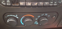 03 Lampadas Led Comando Ar Condicionado Dodge Dakota Durango - loja online