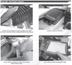 Filtro De Cabine e Higienizador Autobelle Gol Parati Saveiro G2 G3 e G4 - Frio Center
