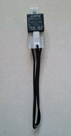 Rele Auxiliar Arpe com base Ra1412s 12v 40a Com Suporte 4 Terminais (cópia) - comprar online