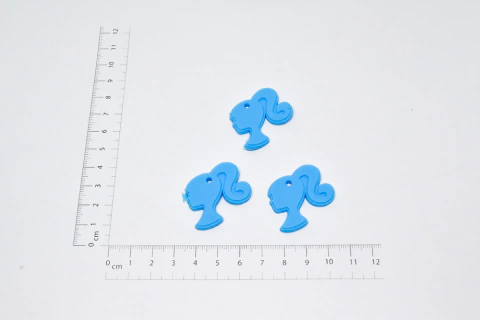 Dije goma BARBIE (x par) - comprar online