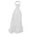 Pingente Mini Tassel 2,5cm Branco - 2 Unidades