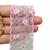 Fita Organza Borda Escalope Margarida (Rosa Claro) - 38 mm - 1 Metro - comprar online