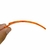 Aplique Curvado Flor Moana 10cm Laranja - 1 Unidade na internet