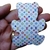 APLIQUE CURVADO URSO GRIFES 8CM - 1 UNIDADE